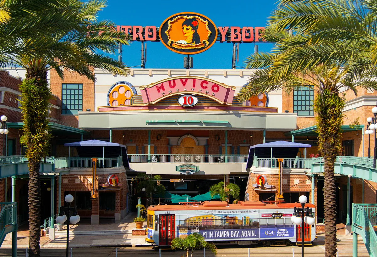 Centro Ybor in the historic Ybor City district of Tampa, Florida